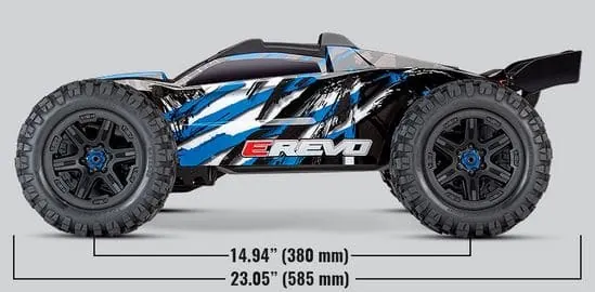traxxas e-revo tamaño