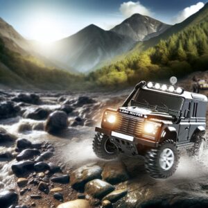 Explora la aventura con el Land Rover teledirigido